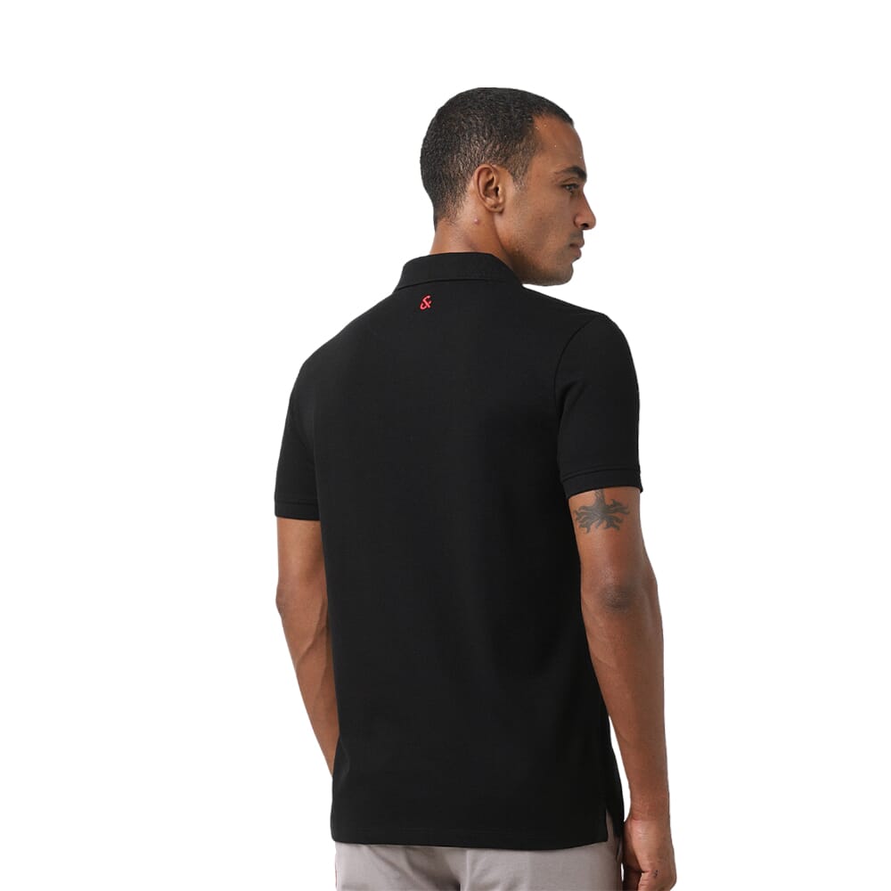 Jack & Jones Madd Polo T-shirt-Black